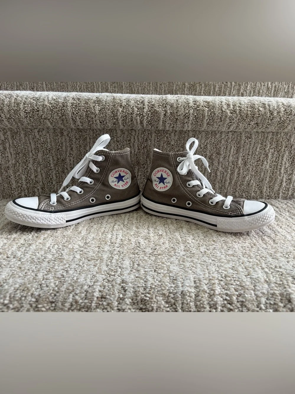 Converse Chuck Taylor All Star high-top sneakers charcoal gray-Little Kids Sz 12